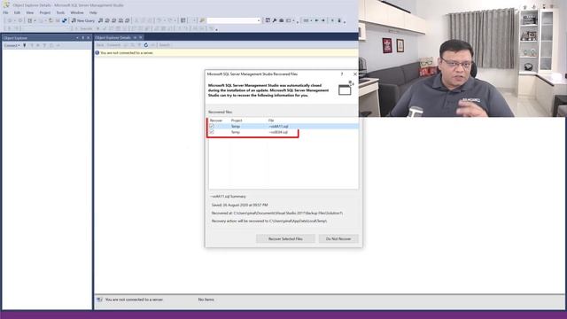 Recover Crashed Query in SSMS - SQL in Sixty Seconds 116 смотреть онлайн