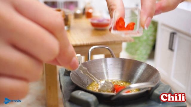 AMAZING!! How To Make Fish Pepper Stew In Miniature Kitchen | ASMR Cooking Mini Food смотреть онлайн