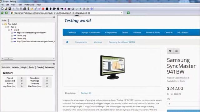 Recording in Jmeter : Using badboy tool смотреть онлайн
