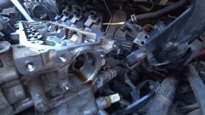 Замена распредвала на Honda cr-z.