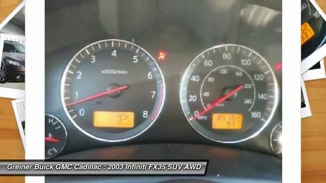 2003 Infiniti FX35 Casper WY G2903B смотреть онлайн