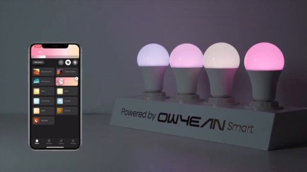 Owyean Zigbee 3.0 Smart E27 LED Light Bulb Lamp RGB Dimmable 10W