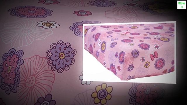 Disney 4 Piece Minnie's Fluttery Friends Toddler Bedding Set, Lavender смотреть онлайн