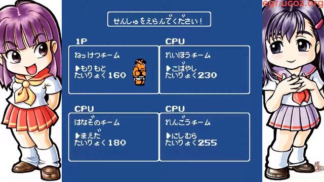 (NES) Downtown Nekketsu Koushin Kyoku Soreyuke Daiundoukai - Playthrough смотреть онлайн