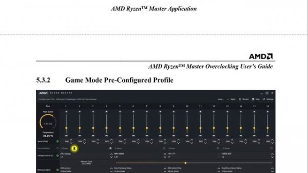 Инструкция AMD Ryzen Master на русском Разгон процессора, графики и памяти