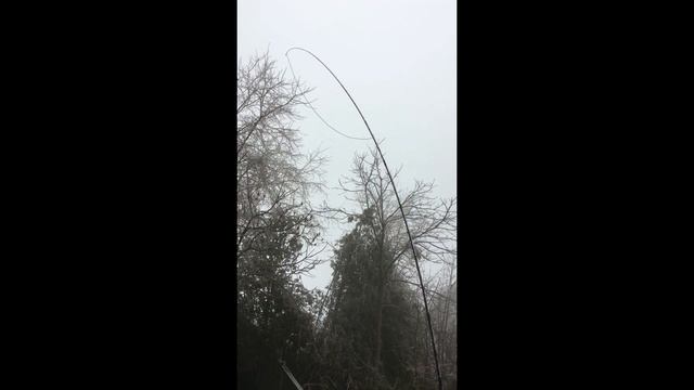 My ham antenna vs an ICE STORM смотреть онлайн