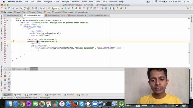 Using a Handler with IntentService to update the Main Thread смотреть онлайн