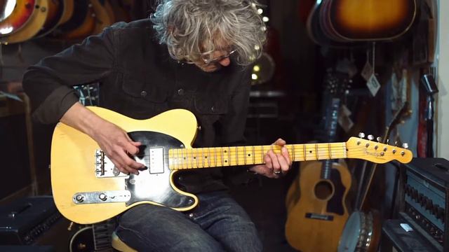 2016 Custom Shop Fender Telecaster '52 Relic “Keith Richards” Mods смотреть онлайн