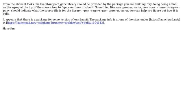 DevOps & SysAdmins: compiling something - /usr/bin/ld cannot find support_glib (3 Solutions!!) смотреть онлайн