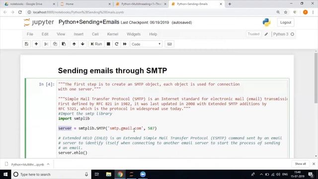 Sending email using Python Explained смотреть онлайн