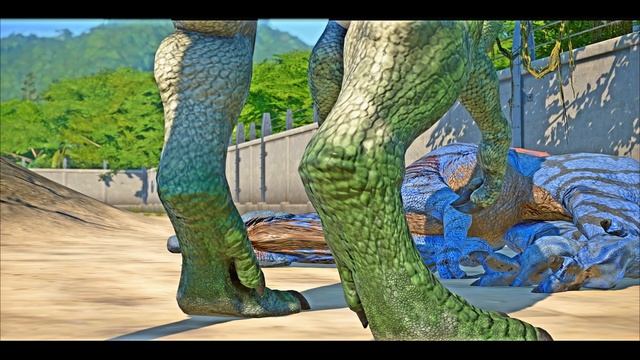 ALL SPINOSAURUS MODS Dinosaurs Fighting ? JURASSIC WORLD EVOLUTION смотреть онлайн