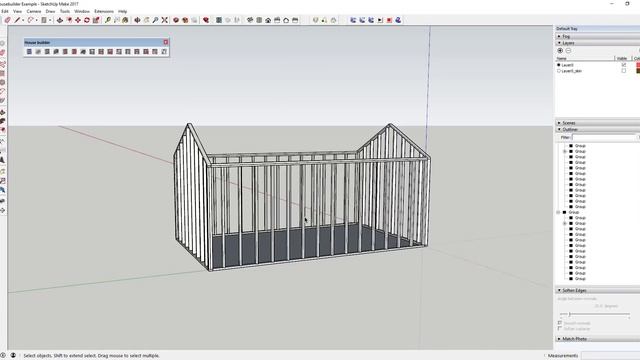 Creating Wood Framing In SketchUp - The SketchUp Essentials #42