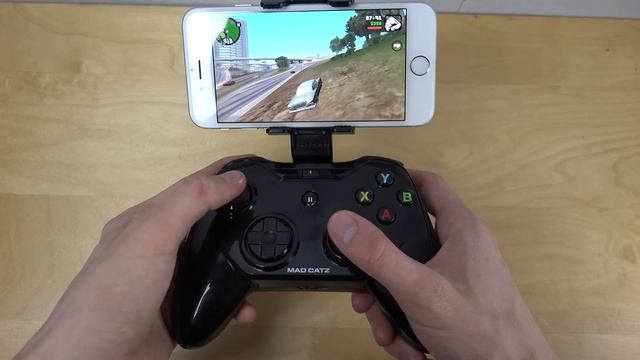 GTA San Andreas iPhone 6 Mad Catz C.T.R.L.i Gamepad - Gameplay (4K) смотреть онлайн