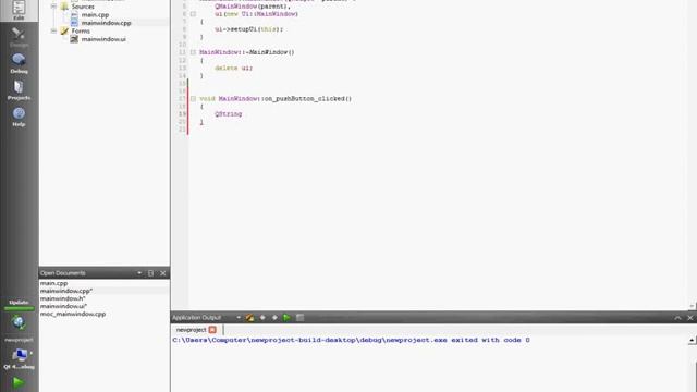 QT Creator tutorial easy way to understand input output смотреть онлайн