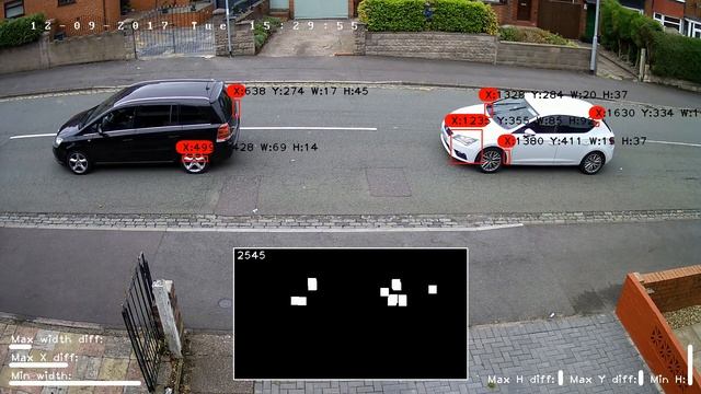 OpenCV / Python - Vehicle Speed Detection Camera Example 1 (Pre-process) смотреть онлайн