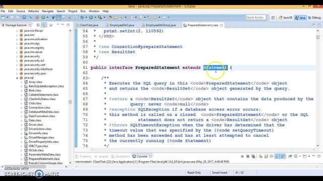 39.How to get primary key value (auto-generated keys) from inserted queries using JDBC? смотреть онлайн