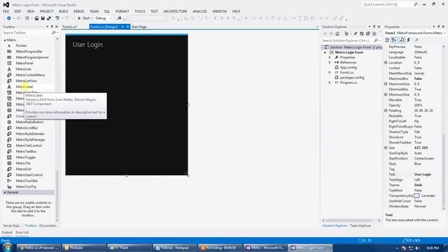 Creating Login Form смотреть онлайн
