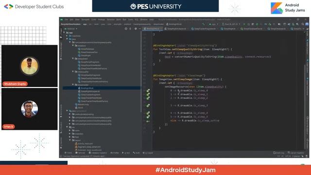 Android Study Jams - Session 3 | PES University смотреть онлайн