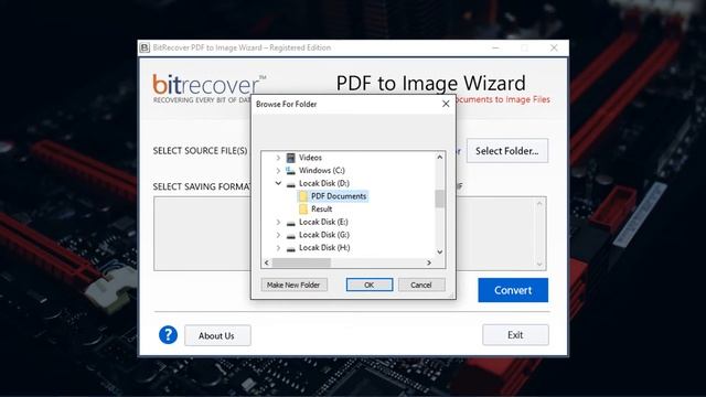 BitRecover PDF to Image Wizard - Batch Save PDF files to JPG/PNG/GIF/BMP/TIFF Without losing Qualit смотреть онлайн