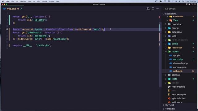 #26 Protect Routes | Laravel 9 Essentials | Laravel 9 Tutorial смотреть онлайн
