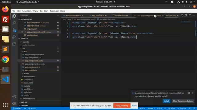 Angular Time Picker | NGX Bootstrap | Angular 14 Tutorial смотреть онлайн