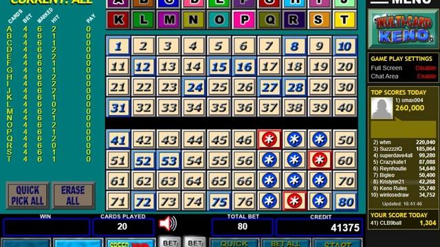 Multi-Card Keno: 6 Spot Challenge 3 смотреть онлайн