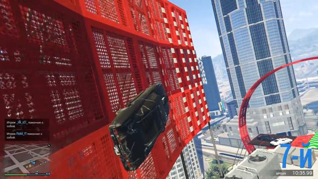 ОЧЕНЬ МЯСНАЯ ГОНКА GTA ONLINE КАК МЫ ЕЕ ПРОШЛИ В ГТА 5 прохождение приколы смешные моменты смотреть онлайн