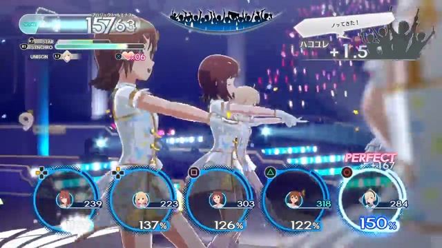 Idolmaster Starlit Season - Demo gameplay test смотреть онлайн