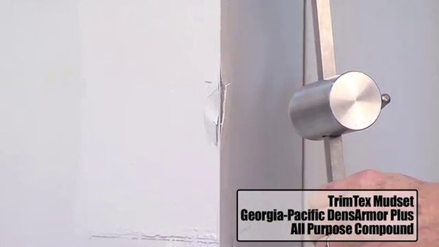 High Impact Corner Bead Test With Georgia Pacific Board смотреть онлайн