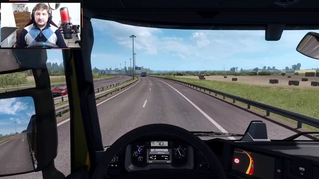 RENAULT T RANGE | Euro Truck Simulator 2 | Logitech g29 gameplay | ets 2 1.36 смотреть онлайн