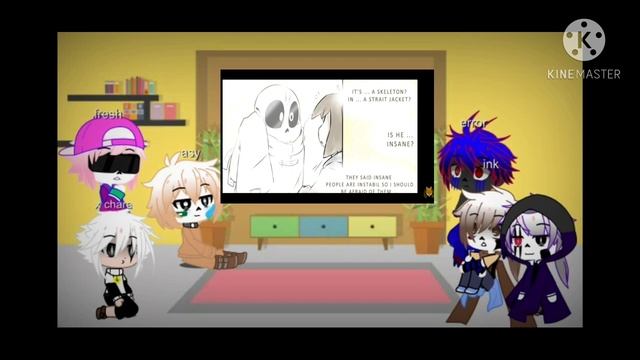 sans au's《x-chara》react to asylumtale(2)♤fr♤ смотреть онлайн