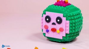 LEGO MUKBANG Yellow food IRL #3 | Stop Motion Cooking ASMR