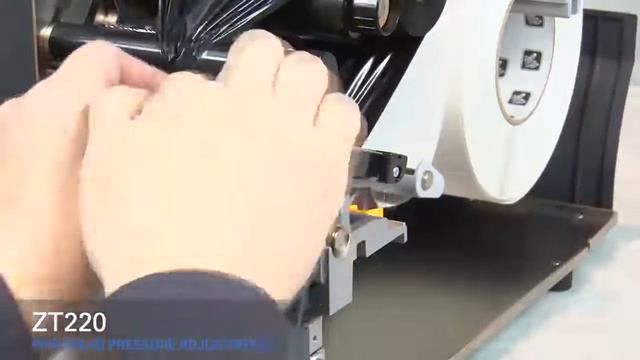 Zebra -ZT220: Printhead Pressure Adjustment смотреть онлайн