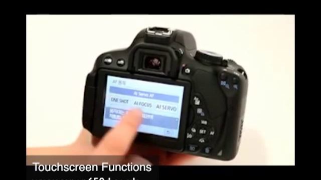 Canon EOS Rebel T4i / 650D Touchscreen Functions смотреть онлайн