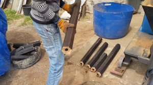 Станок шнековый для топливных брикетов пини кей 65мм