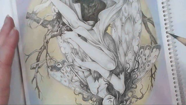 Speed Coloring & Flip Through | Fairy & Fantasy Book 3 Linda Ravenscroft смотреть онлайн