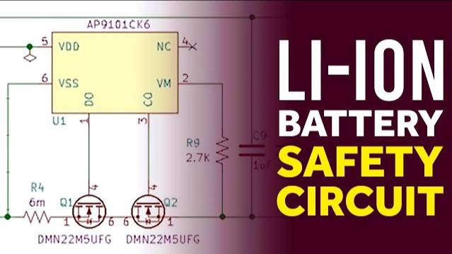 Li-Ion Battery Circuit Safety Design - Circuit Tips and Tricks смотреть онлайн