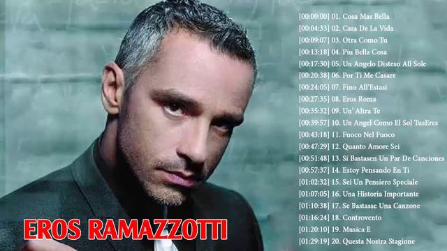 Eros Ramazzotti Greatest Hits - 30 Bigger Songs Eros Ramazzotti Eros Ramazzotti Full Playlist смотреть онлайн