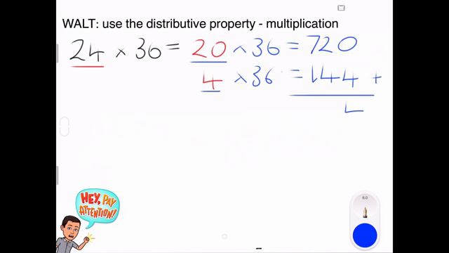 Using the distributive property multiplication смотреть онлайн