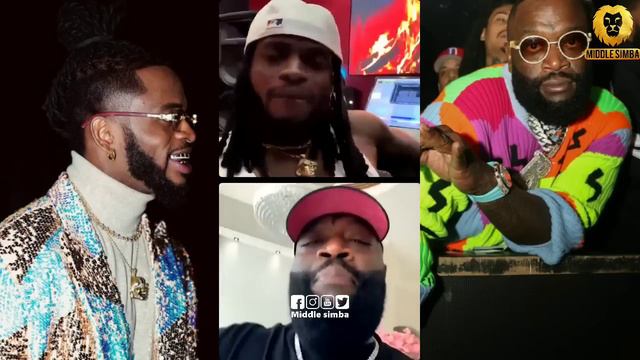 VIDEO:DIAMOND amsikilizisha ngoma zake za kimataifa RICK ROSS,ametubu ni balaa,amuonyesha ROLLS ROY смотреть онлайн