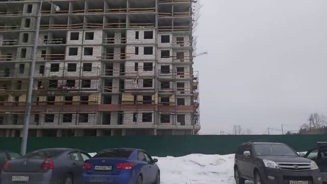 ?️ЖК Томилино парк, продвижение строительства третьей очереди. Корпуса 14,16,17,18,19 смотреть онлайн