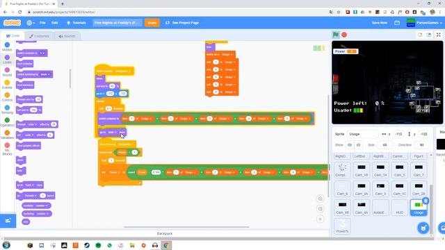POWER OUTAGE | How To Make A Fnaf Game On Scratch | Ep.6 | ParsecGames смотреть онлайн