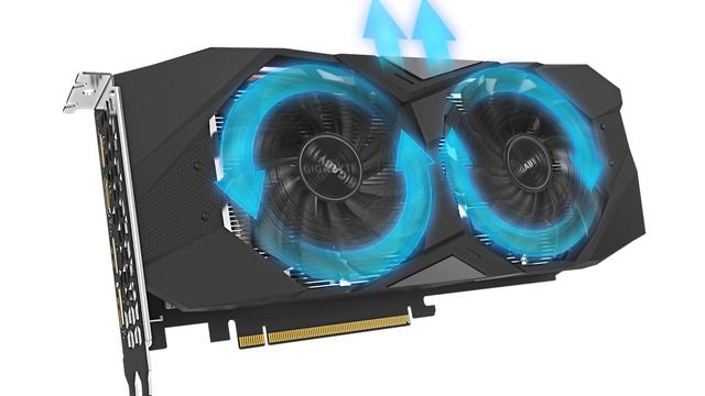 Видеокарта Gigabyte GeForce GTX 1660 Ti WINDFORCE (OC) [GV-N166TWF2OC-6GD, GV-N166TWF2-6GD]