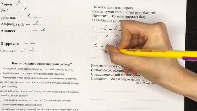 Как определить стихотворный размер? [IrishU] смотреть онлайн