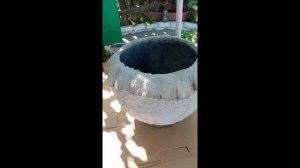 Большие вазоны для сада своими руками. 3 способа.