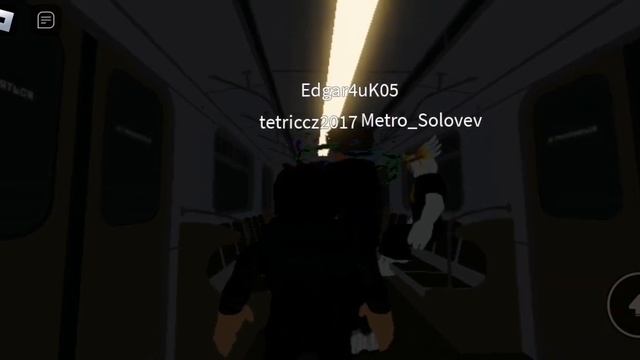 Новое обновление в Автоматическом метро в Роблоксе+встретил блогера MishaRT смотреть онлайн