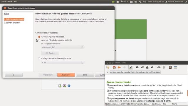 Corso sulle banche dati parte 02 - il modulo LibreOffice Base смотреть онлайн