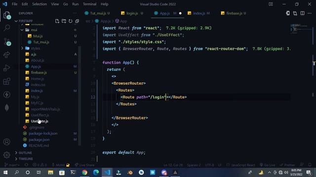 React Router Dom #9 | React JS Tutorial Series | #madewithfilmora #algrow смотреть онлайн