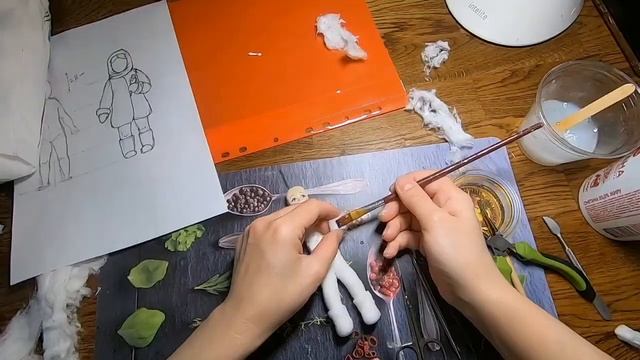 Ватная ёлочная игрушка и клейстер из крахмала своими руками смотреть онлайн