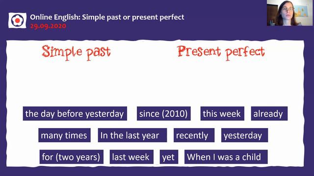 Intermediate 01 - Class 15 - Simple past or present perfect смотреть онлайн